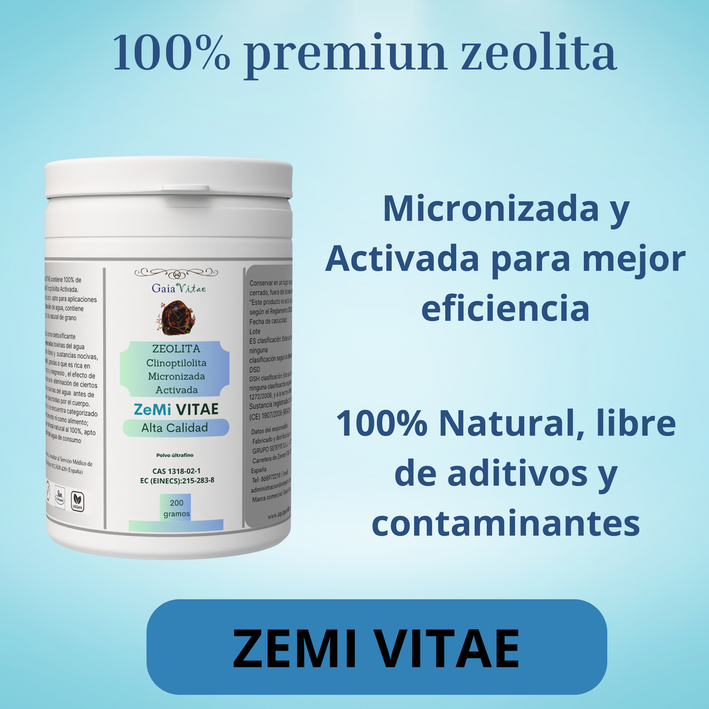Fine Powder Zeolite – Water Filtration | Aquapurelife