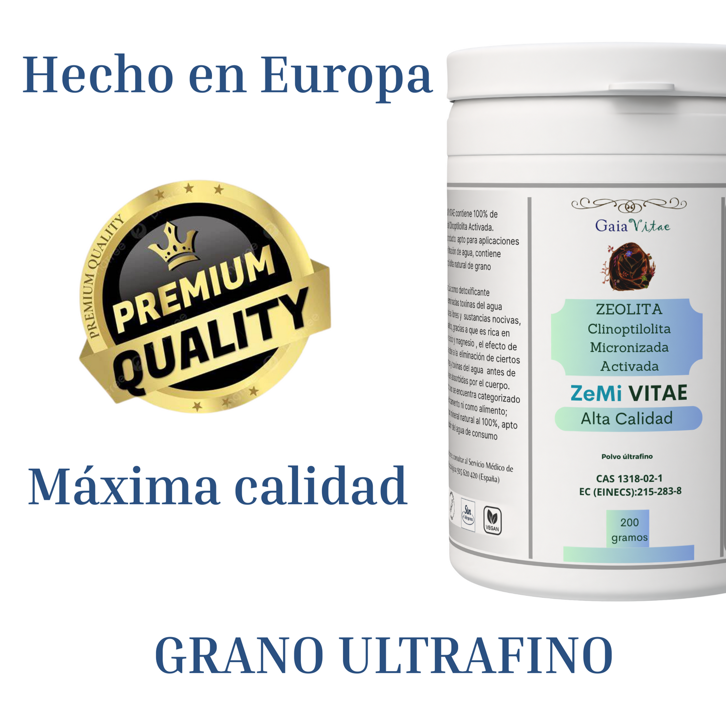 Zeolita en polvo - | Aquapurelife