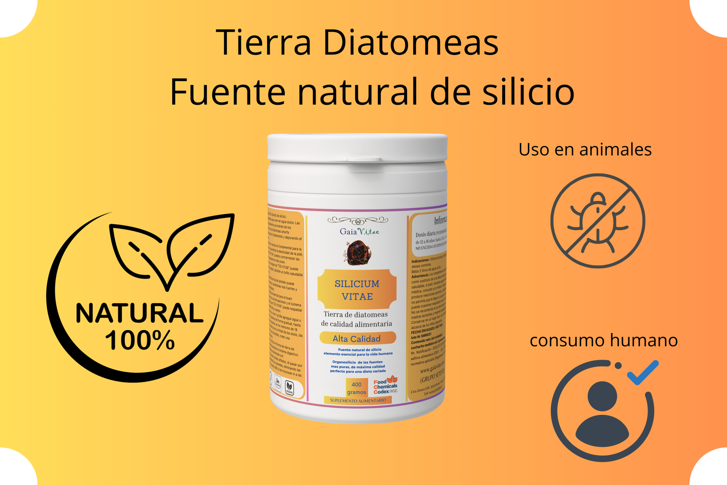 Tierra de Diatomeas en polvo| Aquapurelife - aquapurelife