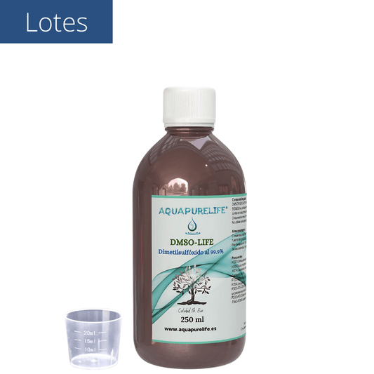 Lotes DMSO 99,99% – Vidrio Ámbar | Aquapurelife - aquapurelife