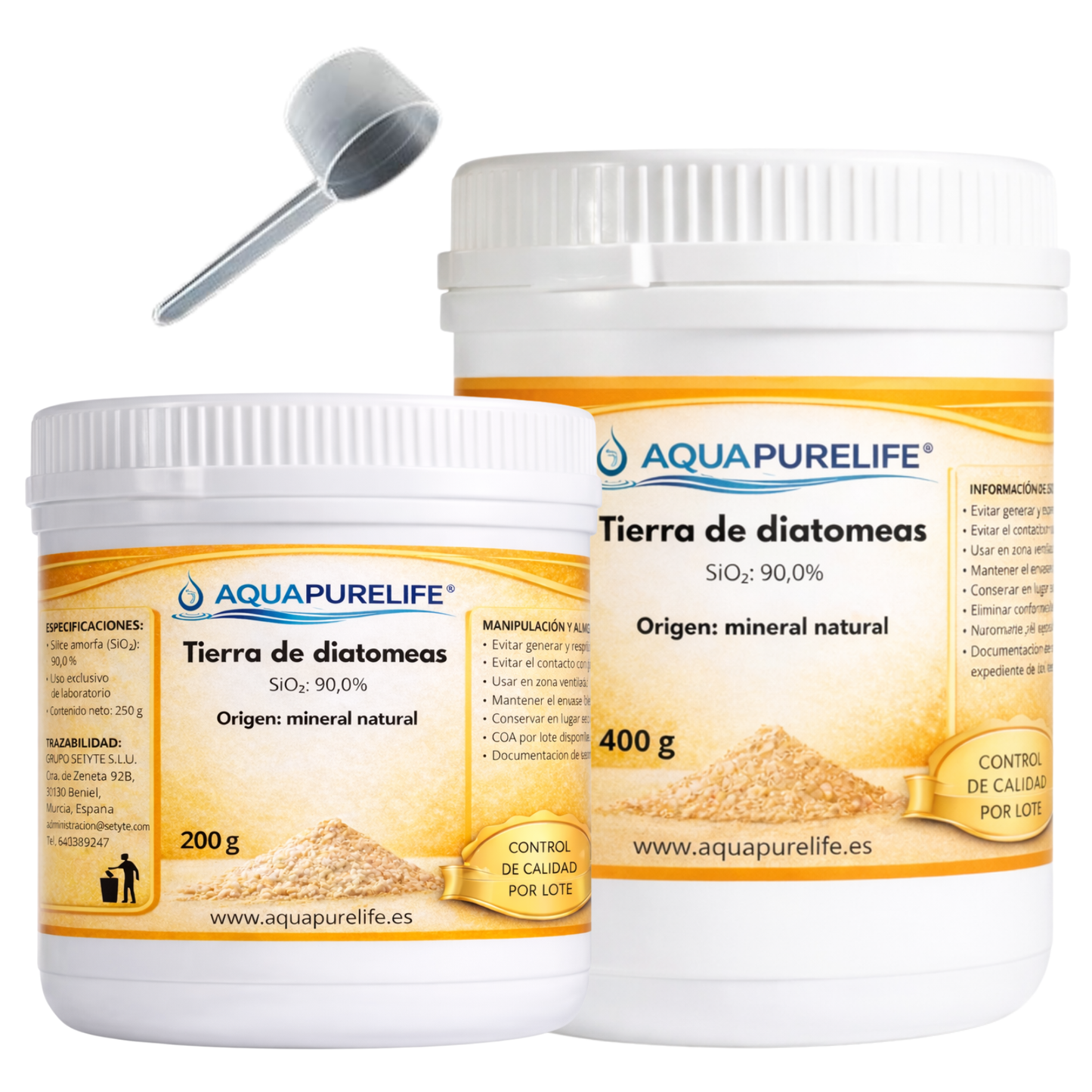 Diatomaceous Earth – Professional Set | Aquapurelife