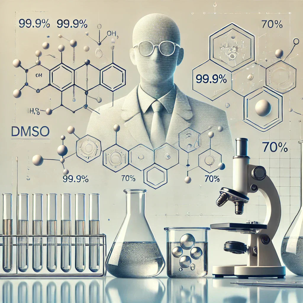 DMSO al 99.9% y al 70%: Usos, Beneficios y Diferencias