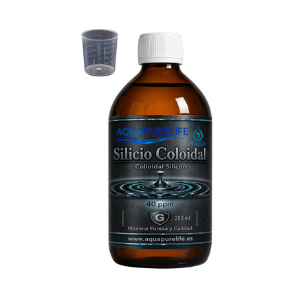Silicio Coloidal – Vidrio Ámbar | GaiaVitae
