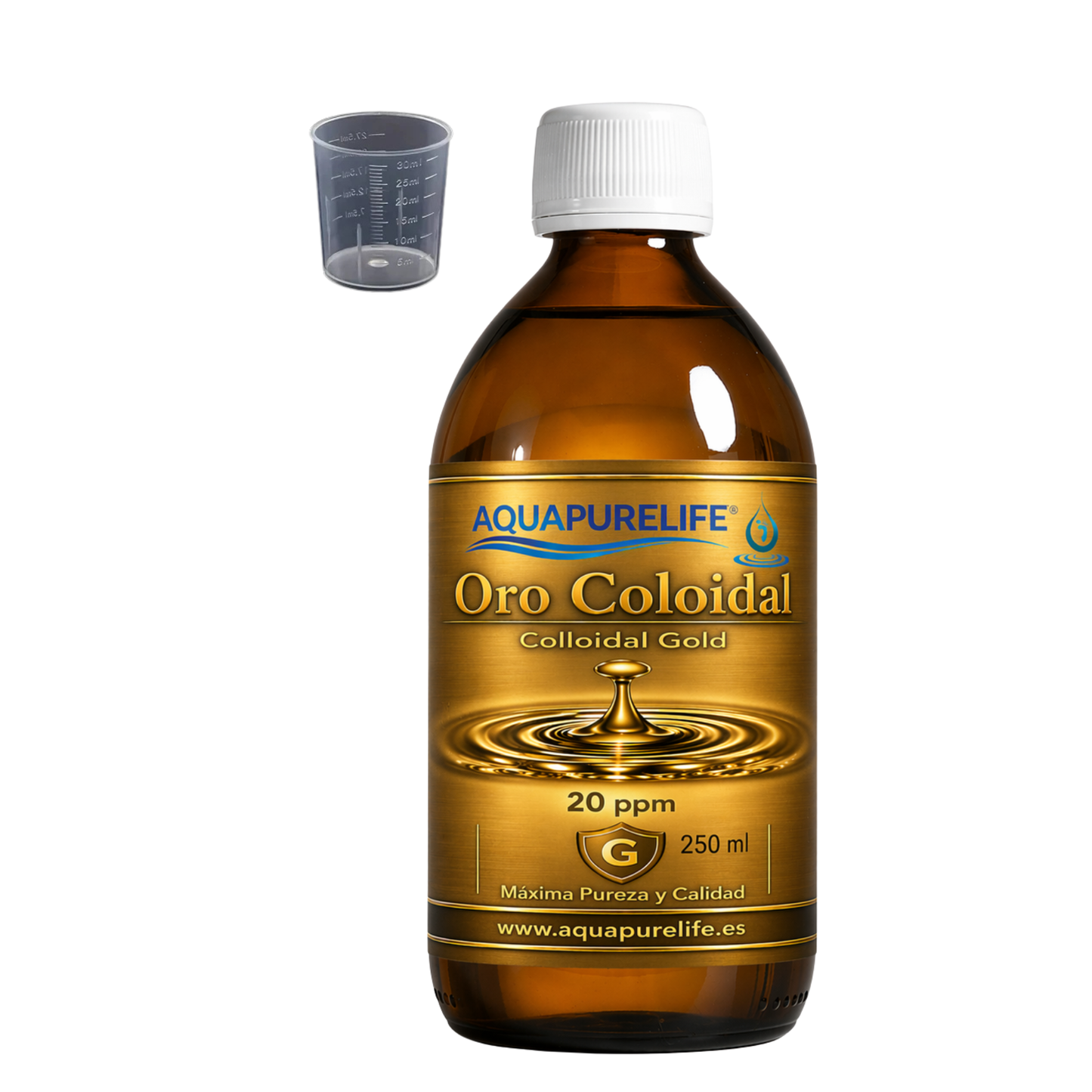 Oro Coloidal 20 PPM