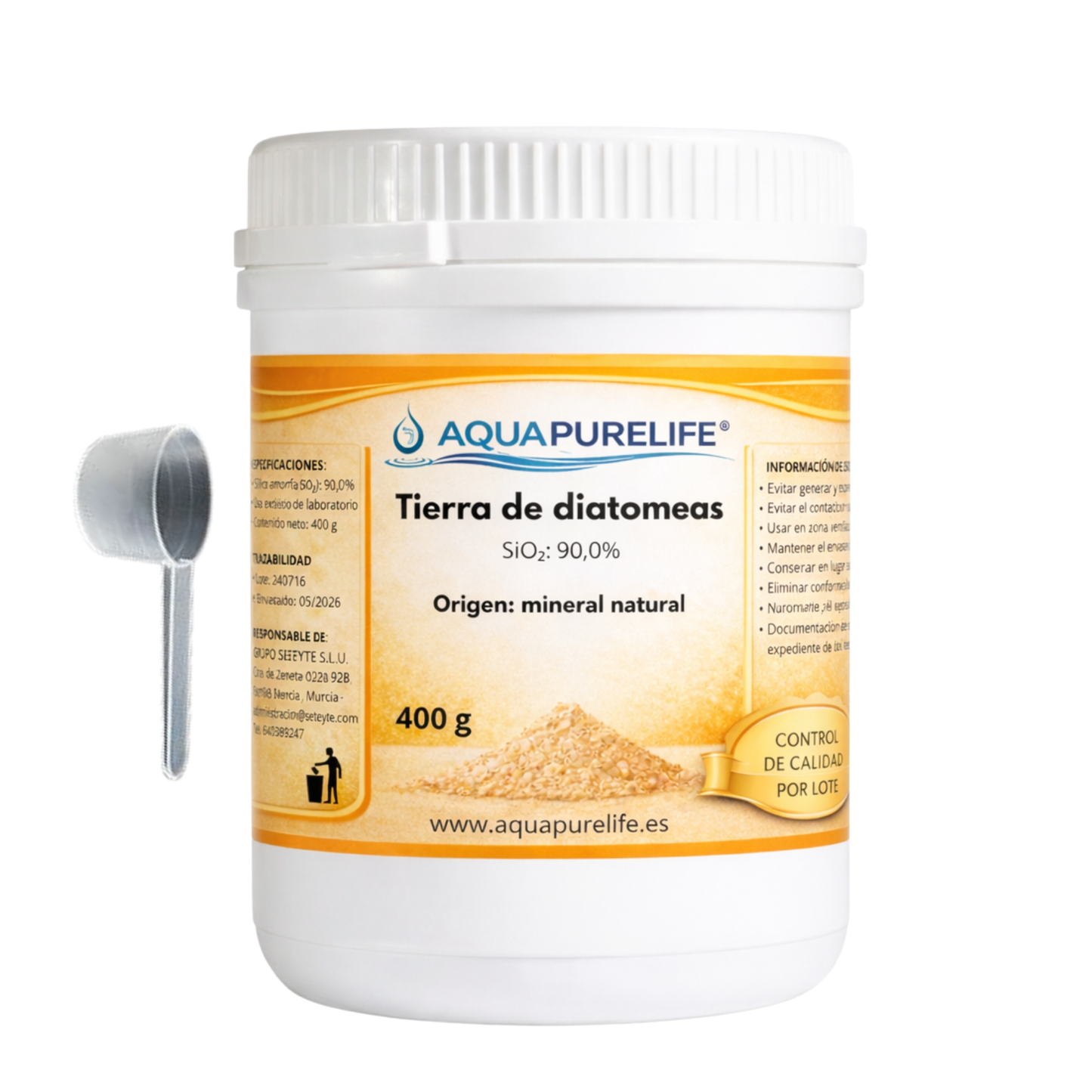 Diatomaceous Earth Powder | Aquapurelife