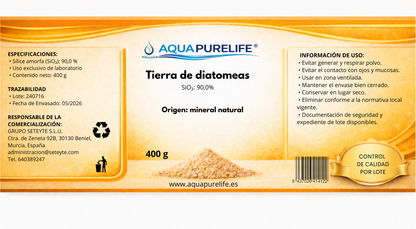 Tierra de Diatomeas – Lote profesional