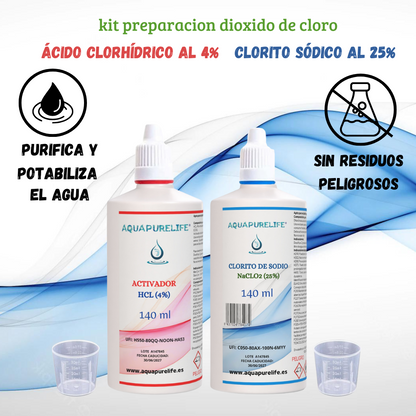 KIT clorito de sodio+ activador