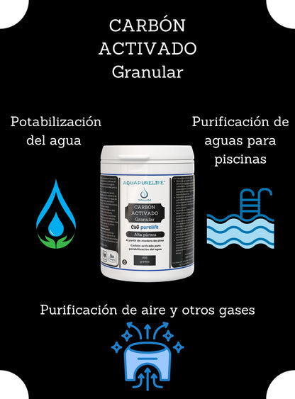 Carbón activo en granulo para purificación del agua (Copia)