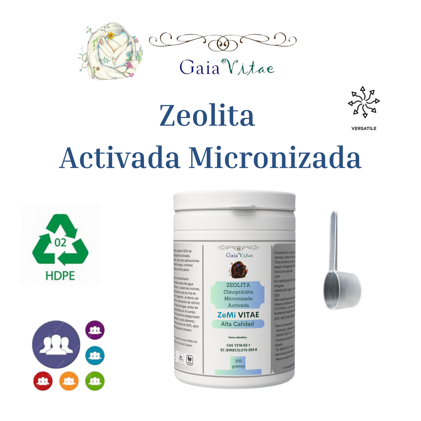 Zeolita en polvo - | Aquapurelife