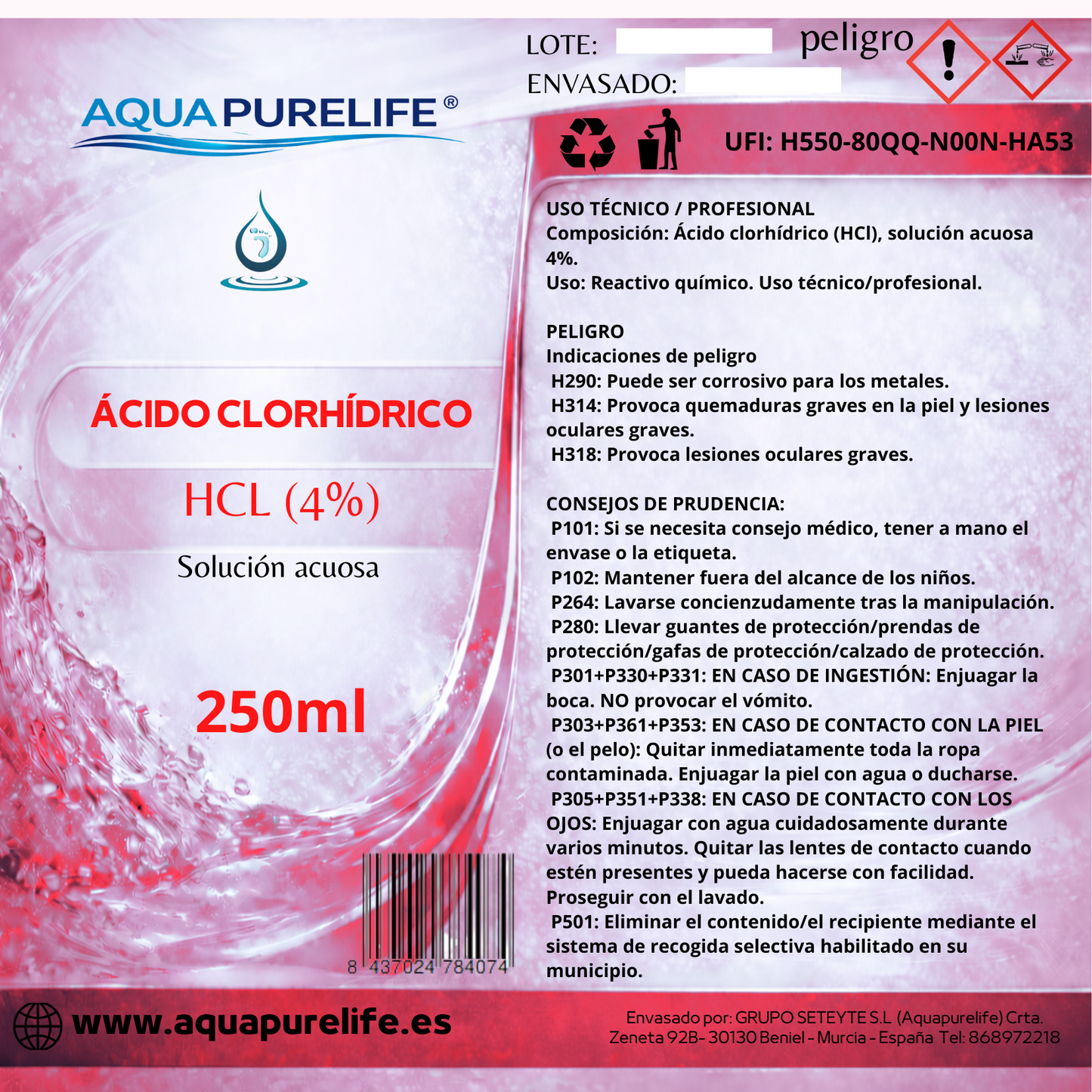 Chlorite + Activator Kit – HDPE | Aquapurelife