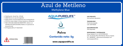 Azul de Metileno en Polvo USP