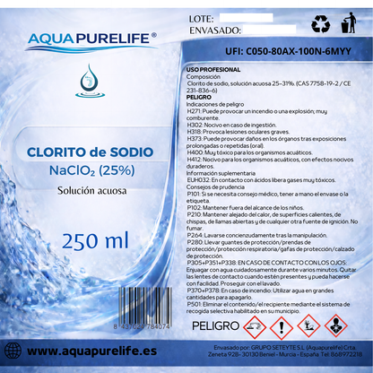 Chlorite + Activator Kit – HDPE | Aquapurelife