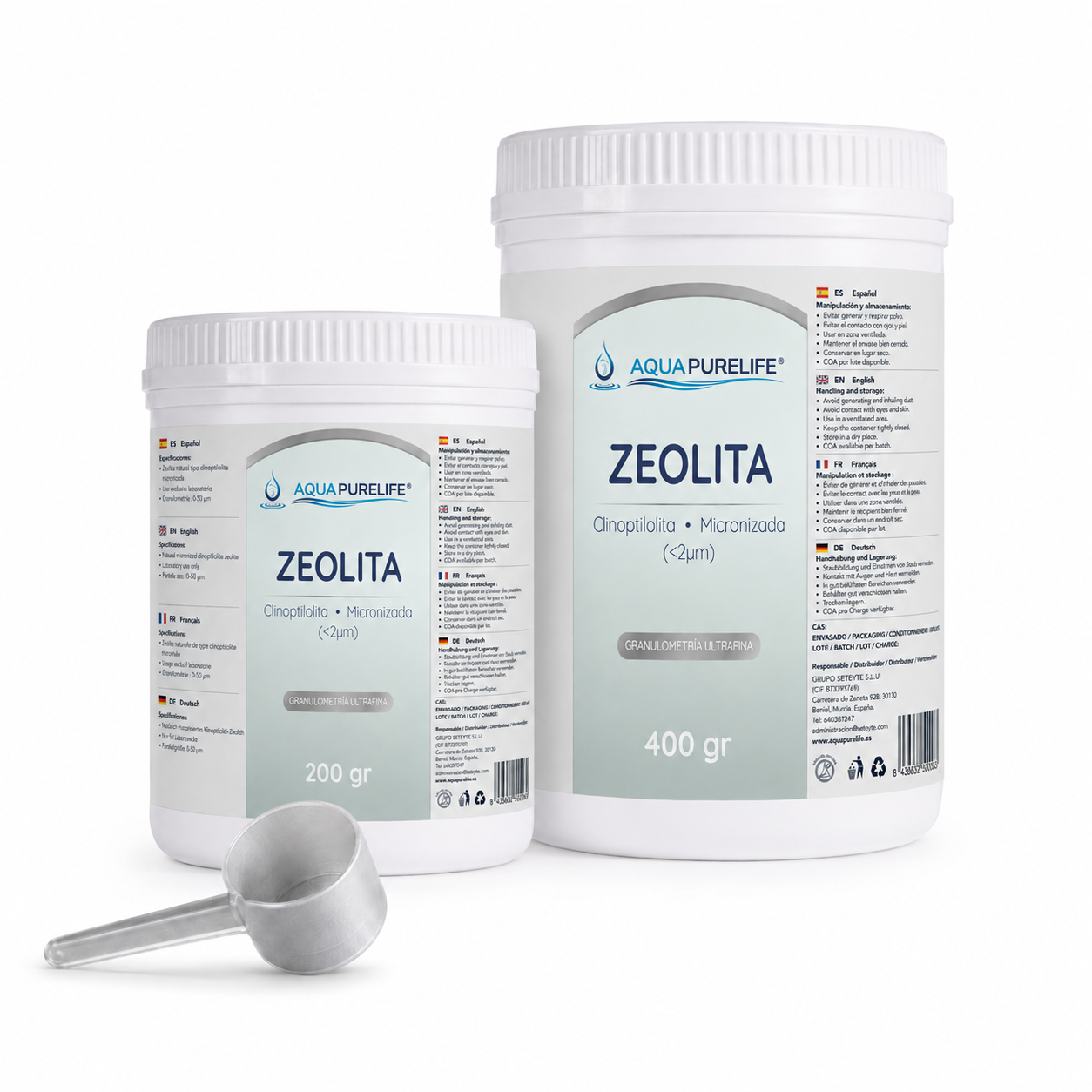Zéolithe – Lot professionnel | Aquapurelife