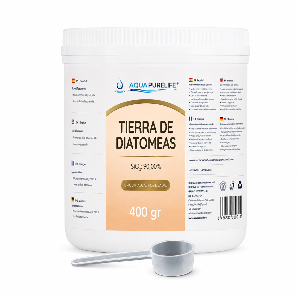 Poudre de terre de diatomées | Aquapurelife