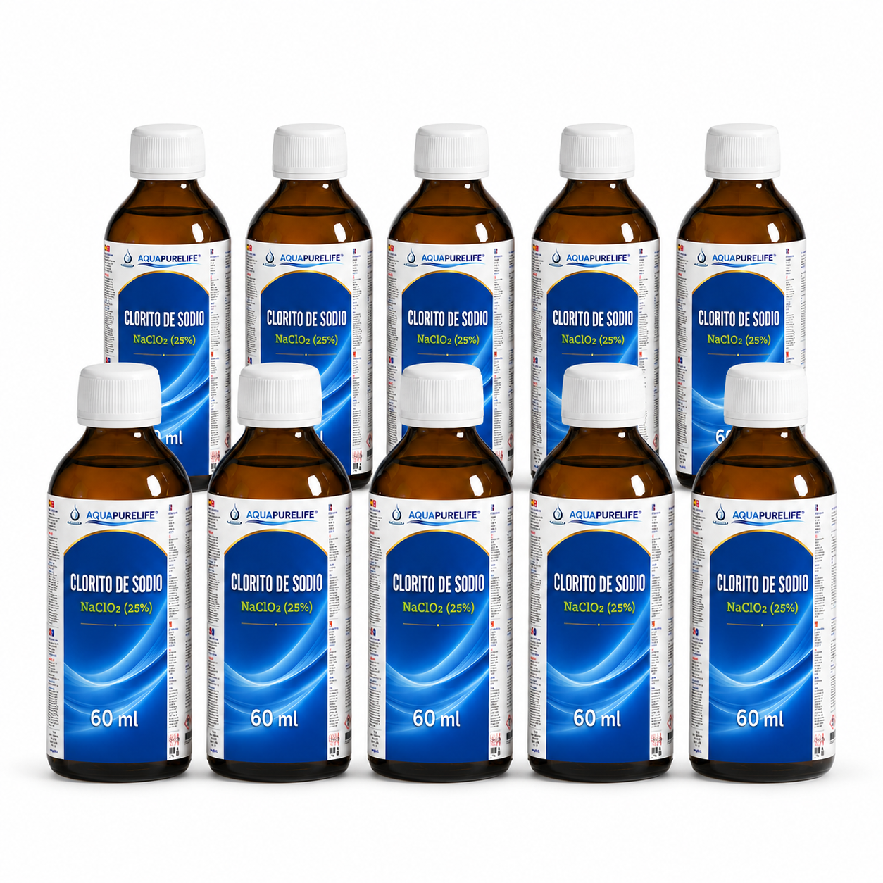 Sodium Chlorite 25% Batch – Plastic/Glass | Aquapurelife
