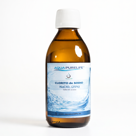 Chlorite de sodium 25 % – Plastique/verre | Aquapurelife