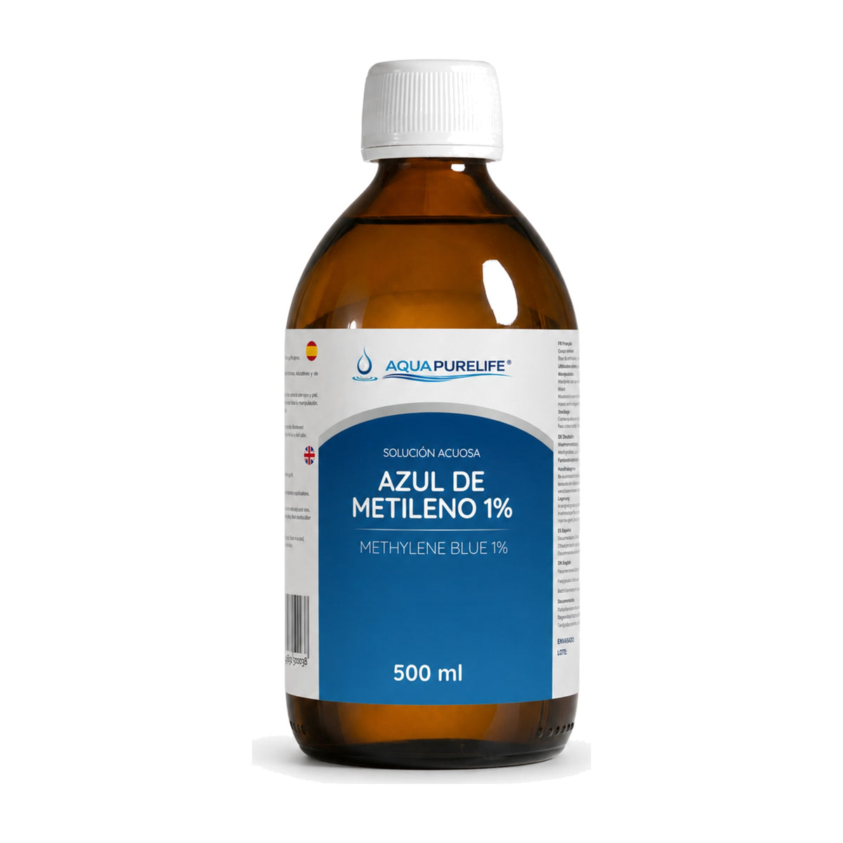 Methylene blue 1% 500 ml amber glass – Aquapurelife