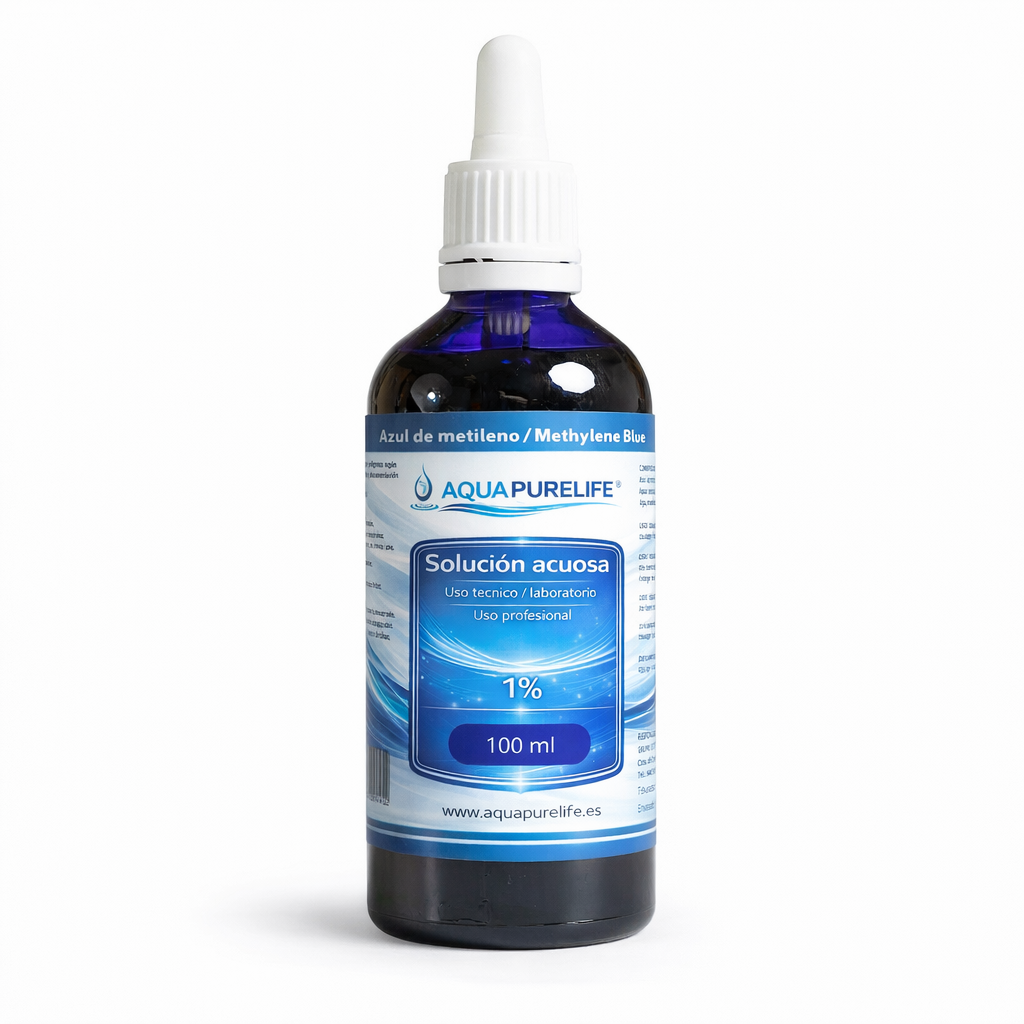 Methylene Blue 1% | Blue Glass with Dropper | Aquapurelife