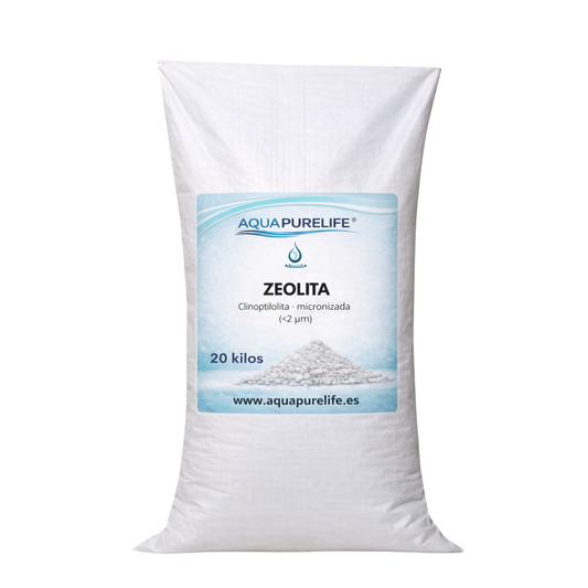 Zeolita ultrafina < 2 µm – Saco 20 kg