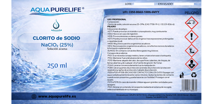 Clorito de Sodio 25%