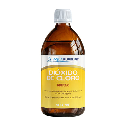 Chlorine dioxide 3000 ppm 500 ml – Aquapurelife