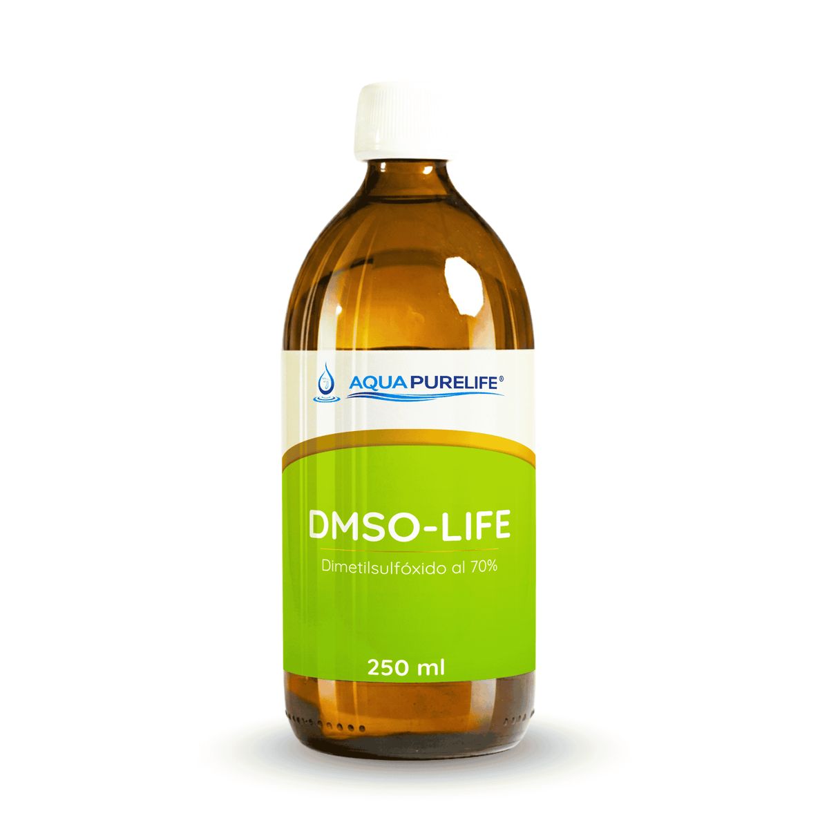 DMSO 70 % en flacon de verre ambré de 250 ml – Aquapurelife