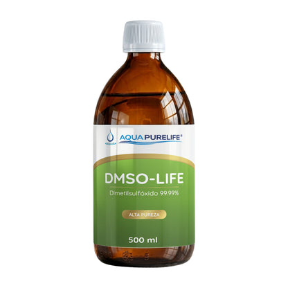 DMSO 99,9 % 500 ml vidrio ámbar – Aquapurelife