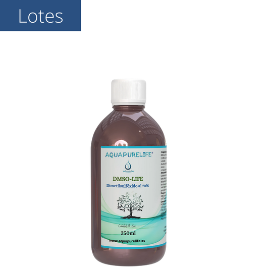 DMSO 70% Batches – Amber Glass | Aquapurelife