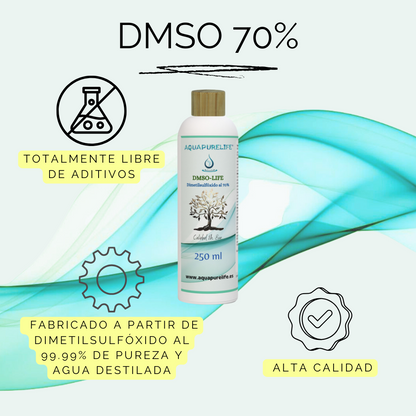 Lots de DMSO 70 % – Bouteilles HDPE | Aquapurelife
