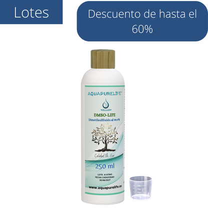 Lot Dmso 99,9 % 250 ml Glasflasche