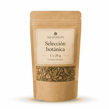 Detalle Aquapurelife: selección botánica 20 g en bolsa kraft