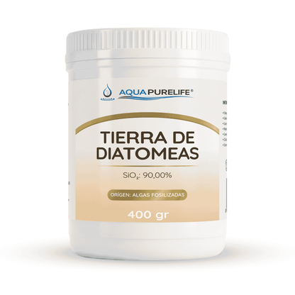Amorphous diatomaceous earth powder, 400 g tub – Aquapurelife
